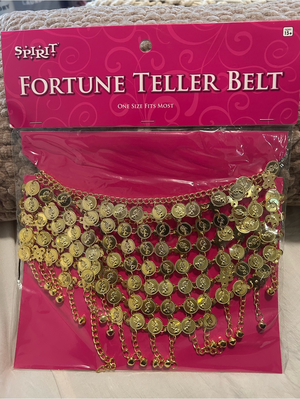 Spirit Gold Coin Fortune Teller Belly Dance Belt
